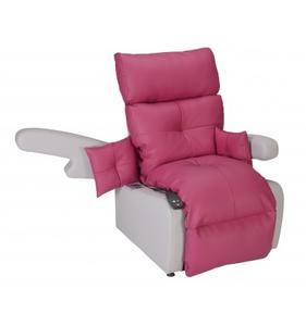 Fauteuil de repos manuel Nostress Framboise Sans roulettes