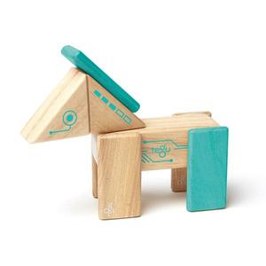 Tegu Set Robot Cubes en bois Magnétiques - Jouets en bois