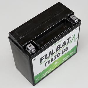 Batterie Fulbat FTX20-BS 12V 18Ah gel Arctic Cat Bearcat, F8, Crossfire, Polaris Shift, RMK, Rush...