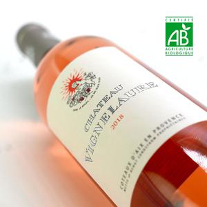 Château vignelaure rosé bio