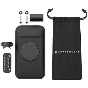 Shapeheart Scooter Bundle Magnetic Smartphone Mount pour tableau de bord, noir, taille XL