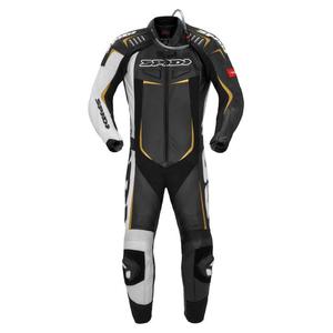 Combinaison cuir Spidi Track Wind Pro Suit noir/or- 52