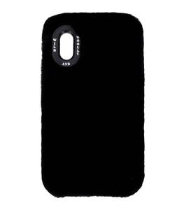Wild and Woolly - Femme - Coque iPhone X St James - Noir