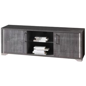 Daisy - meuble tv 2 portes avec niche centrale