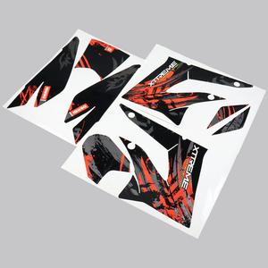 Kit déco origine Derbi Senda Xtreme (2011 - 2017) rouge et noir