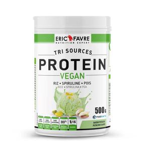 Protéines végétales tri-source, Protein Vegan, Pistache - Eric Favre
