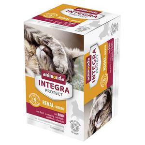 6x100g Protect Insuffisance rénale boeuf Animonda Integra - Pâtée pour chat