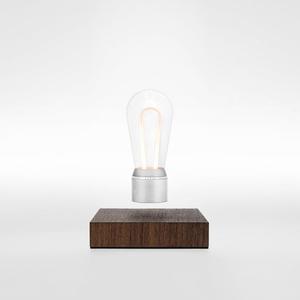 FLYTE-Lampe en lévitation LED H18,5cm Bois