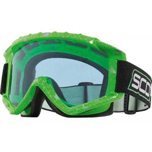 Masque De Ski Jr Hook Up - Racing Green Sky Yellow Light Amplifier Cat