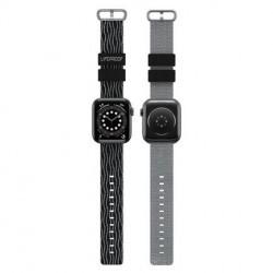 LifeProof - Bracelet Lifeproof Apple Watch - 42/44/45/49 mm - Couleur : Noir - Modèle : Apple Watch