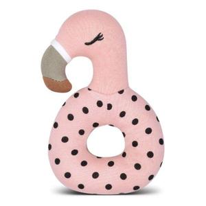 Hochet Bio Flamant rose Franny Apple Park - Jouets Bio Apple Park