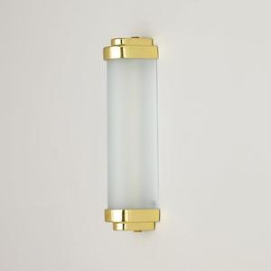 CABIN-Applique LED salle de bain métal et verre H27cm Laiton