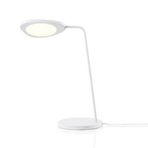 LEAF-Lampe de bureau LED H41,5cm Blanc