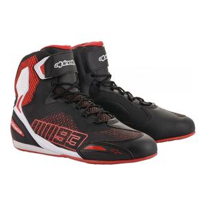 Chaussure moto Alpinestars Austin Knitted riding Marc Marquez 93 noir/