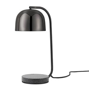 GRANT-Lampe à poser avec Variateur Métal H45cm Noir