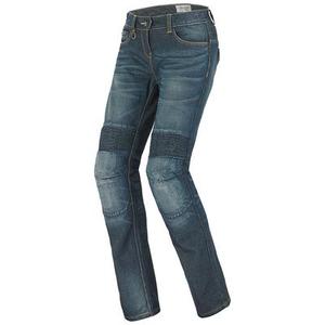Spidi J&Racing Pantalon Jeans Pour Dames, bleu, taille 34 pour Femmes