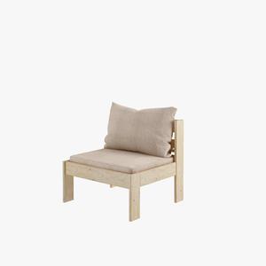 Oreka fauteuil modulable à dossier exterieur