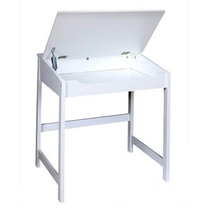 Calum - bureau pupitre pour enfant coloris blanc