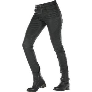 Overlap Imola Jeans de moto de dames, noir, taille 28 pour Femmes