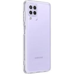 Samsung - Coque Souple Slim - Couleur : Transparent - Modèle : Galaxy A22