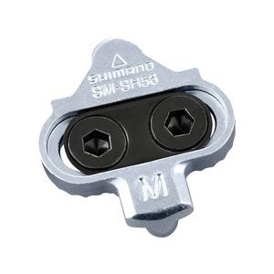 Cales pédales auto Shimano SPD SM-SH56 Multi-directionnelles Argent