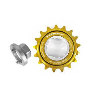 Roue libre Token 16 dents monovitesse Or