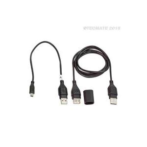 OPTIMATE Adaptateur câble USB-A à USB-Mini (No.111)