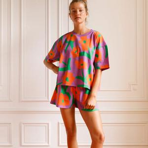 Pyjama coton BIO - Lorea Violet