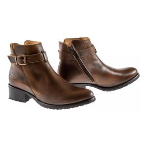 Bottines moto femme Helstons Lisa marron- 39