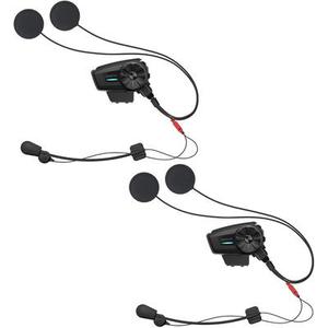 Sena Spider RT1 HD Bluetooth Système de communication Double Pack, noir