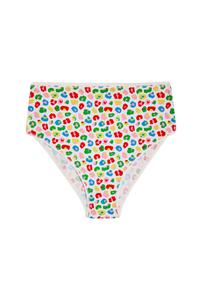 Culotte Taille Haute Coton BIO - Léopardo