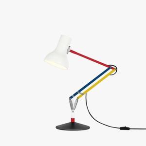 TYPE 75 MINI-Lampe de bureau articulée Paul Smith Grise H40-70cm Multicolore