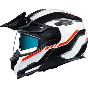 Nexx X.Vilijord Continental casque, noir-blanc-rouge, taille 2XL
