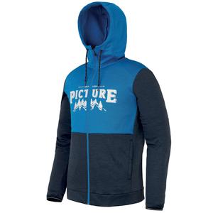 Pull à capuche Baxter Zip Tech hoodie - Blue