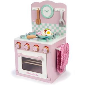 Dinette en bois Rose Cuisinière avec Four 'Honey Bake' Le Toy Van -