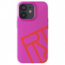 Richmond & Finch - Coque Rigide Fuschia - Couleur : Rose - Modèle : iPhone 12 Pro
