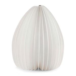 VASE-Vase lumineux LED H21.5cm Bois