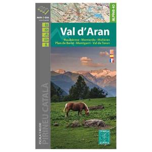 Guide rando - Carte Val d'Aran au 1/40 000