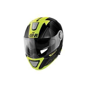 Casque modulable Givi X.23 Sydney Protect noir/tinane/jaune fluo- L