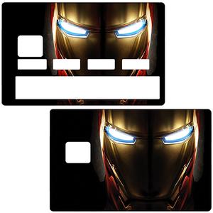 Sticker pour carte bancaire, Tribute to Iron Man