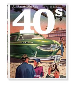 Taschen - Livre All-American Ads of the 40s - Blanc