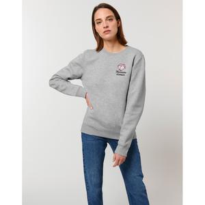 Sweat Femme - Marraine D Amour Coeur - Gris Chine - Taille L