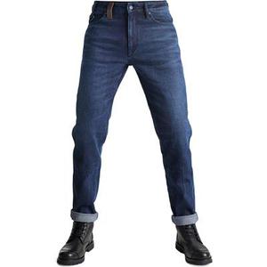 Pando Moto Arnie Slim Jeans moto, bleu, taille 34 36
