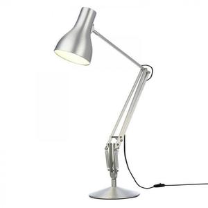 TYPE 75-Lampe de bureau articulée H50-80cm Argenté
