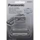 Panasonic WES9013Y Tête de rasoir (Grille et couteau/combi-pack) pour rasoir électrique Panasonic ES8101 / ES8103/ST3N