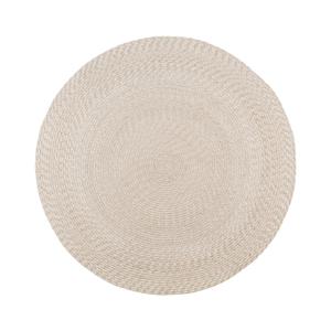 SAO - Tapis Tressé Rond 120cm Coloris Sable