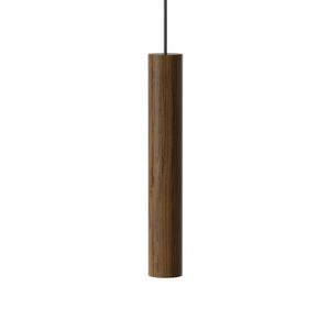 CHIMES-Suspension LED Chêne H22cm Marron