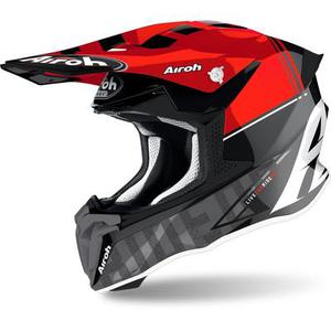 Airoh Twist 2.0 Tech Casque Motocross, rouge, taille M