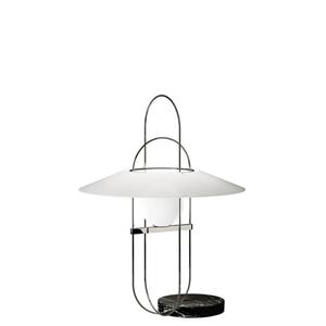 SETAREH GLASS MEDIUM-Lampe à poser LED avec dimmer H61cm Noir