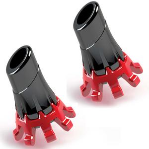 Kit Embout Bâtons Crossover - Black/Goyave